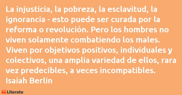 Frases de Isaiah Berlin