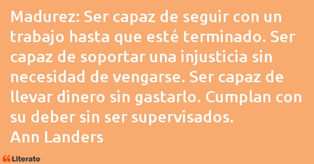 Frases de Ann Landers