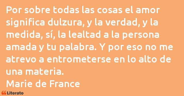 Frases de Marie de France