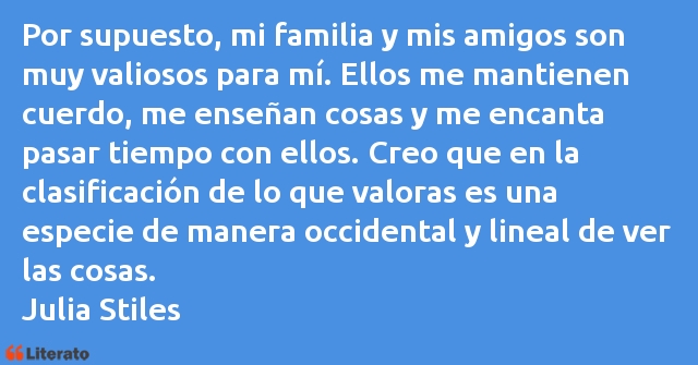 Frases de Julia Stiles