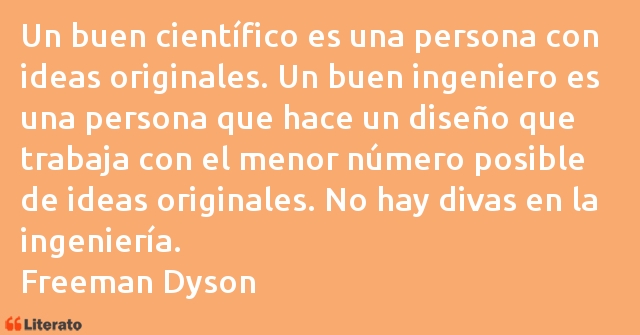 Frases de Freeman Dyson