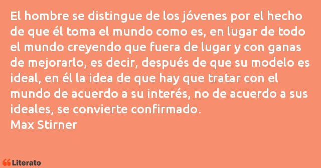 Frases de Max Stirner