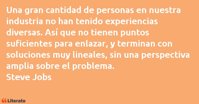 Frases de Steve Jobs