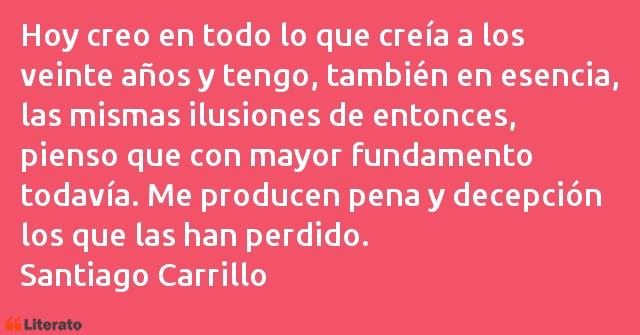 Frases de Santiago Carrillo