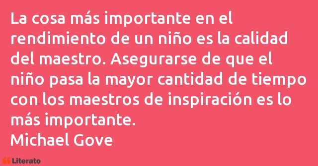 Frases de Michael Gove