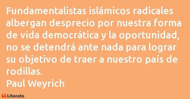 Frases de Paul Weyrich