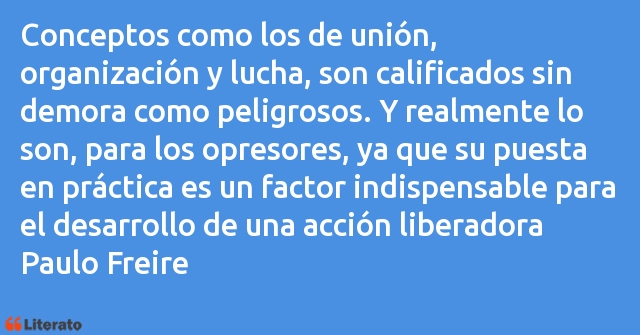 Frases de Paulo Freire