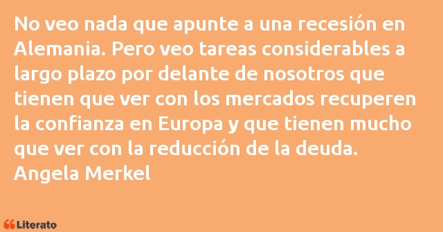 Frases de Angela Merkel