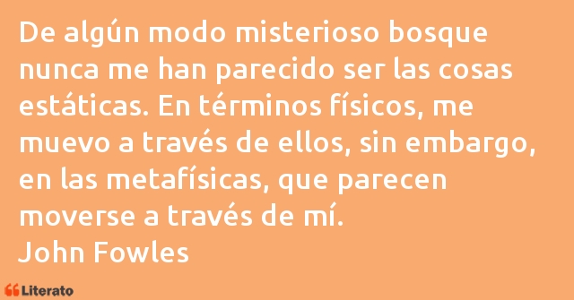 Frases de John Fowles