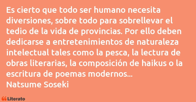 Frases de Natsume Soseki