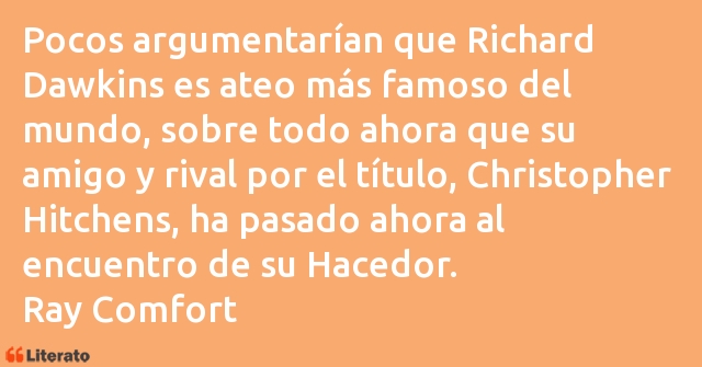 Frases de Ray Comfort