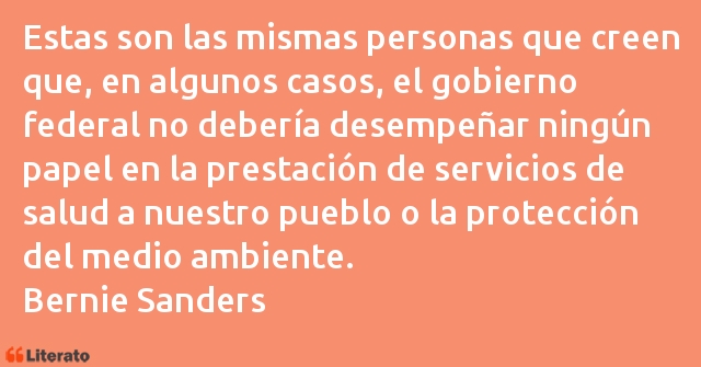 Frases de Bernie Sanders