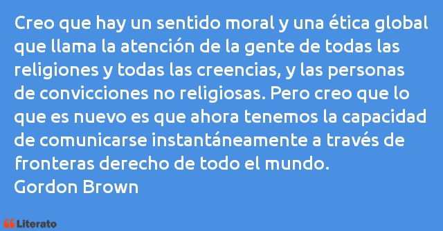 Frases de Gordon Brown