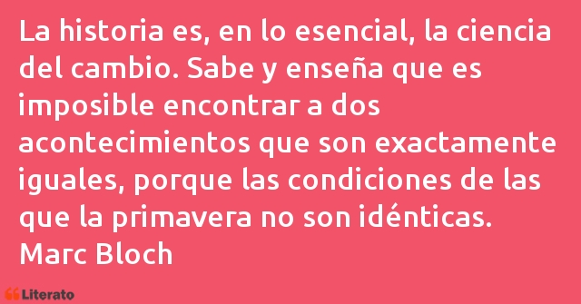 Frases de Marc Bloch