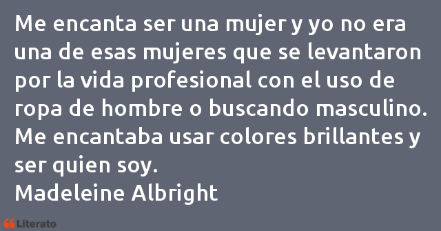 Frases de Madeleine Albright