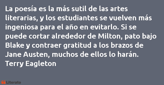 Frases de Terry Eagleton