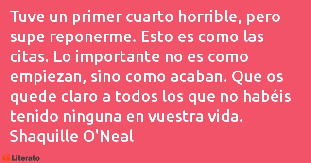 Frases de Shaquille O'Neal