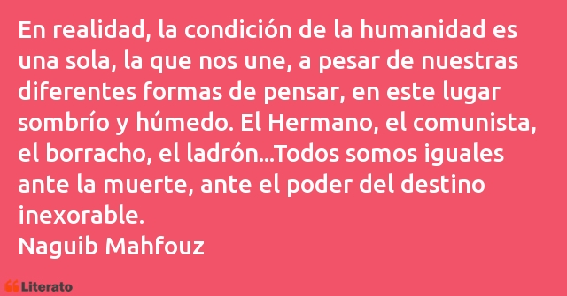 Frases de Naguib Mahfouz