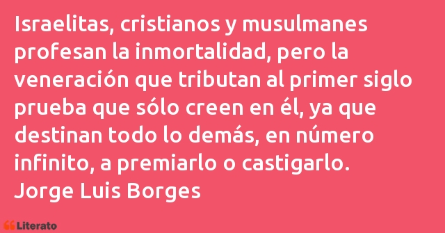 Frases de Jorge Luis Borges