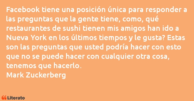 Frases de Mark Zuckerberg