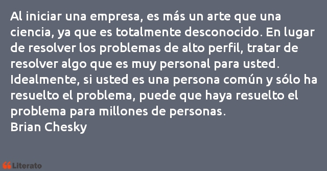 Frases de Brian Chesky