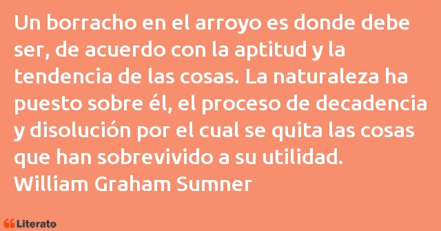 Frases de William Graham Sumner