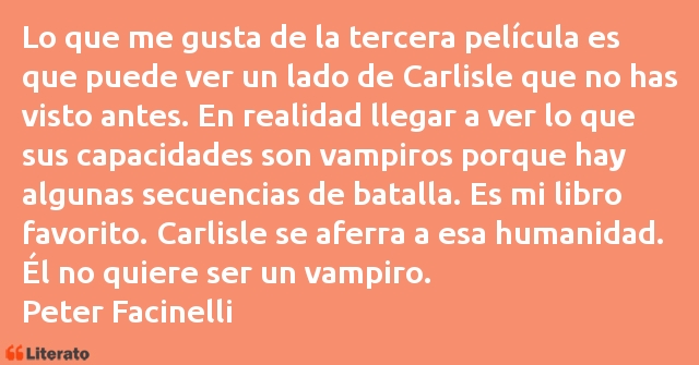 Frases de Peter Facinelli