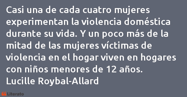 Frases de Lucille Roybal-Allard