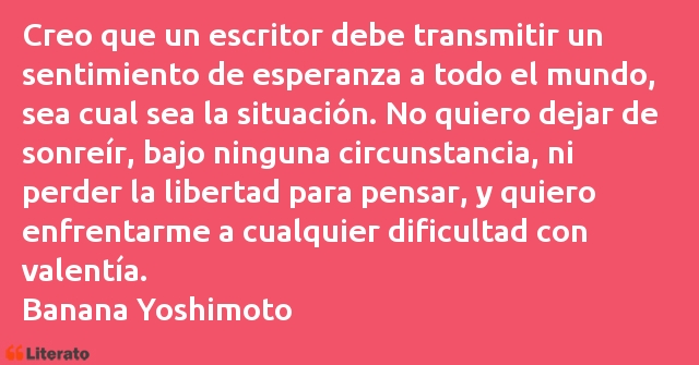 Frases de Banana Yoshimoto