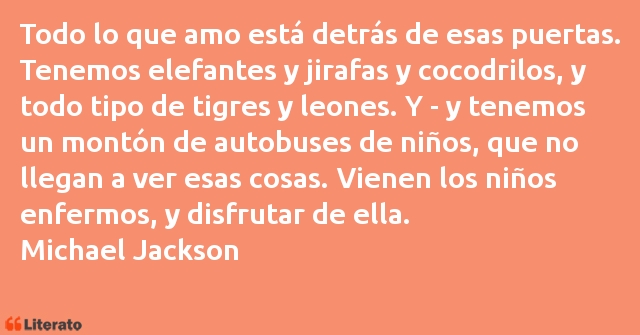 Frases de Michael Jackson