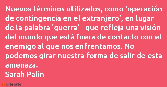 Frases de Sarah Palin