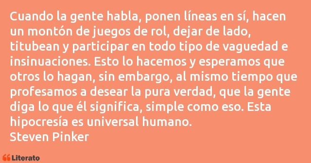 Frases de Steven Pinker