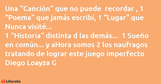 Frases de Diego Loayza G