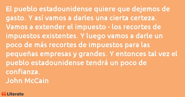 Frases de John McCain