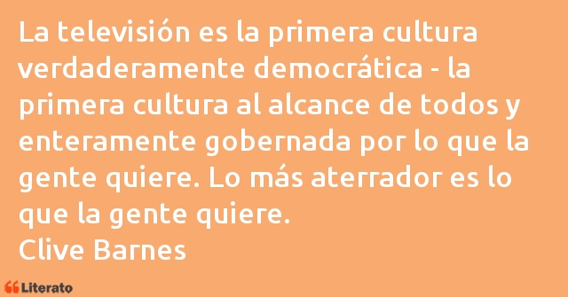 Frases de Clive Barnes