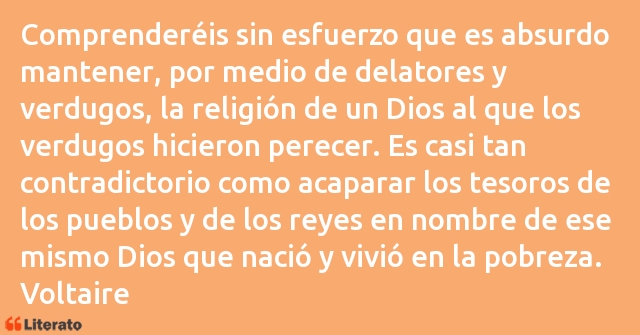 Frases de Voltaire