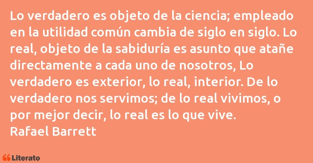 Frases de Rafael Barrett