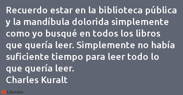 Frases de Charles Kuralt