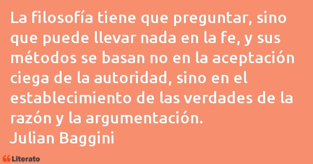 Frases de Julian Baggini