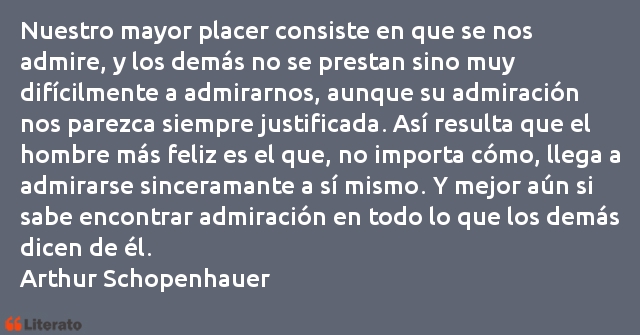 Frases de Arthur Schopenhauer