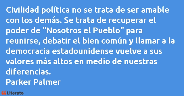 Frases de Parker Palmer