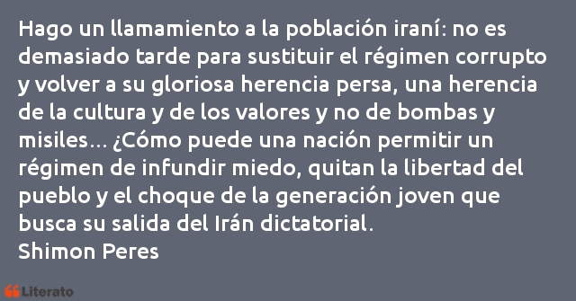 Frases de Shimon Peres