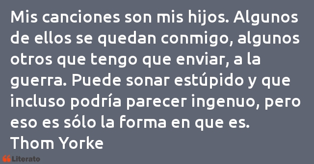 Frases de Thom Yorke