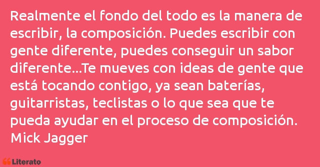 Frases de Mick Jagger