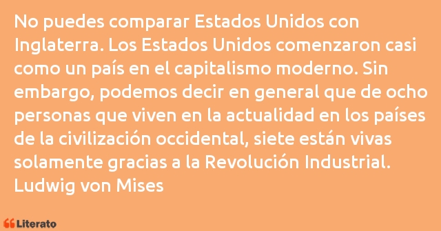 Frases de Ludwig von Mises