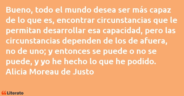 Frases de Alicia Moreau de Justo