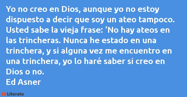 Frases de Ed Asner