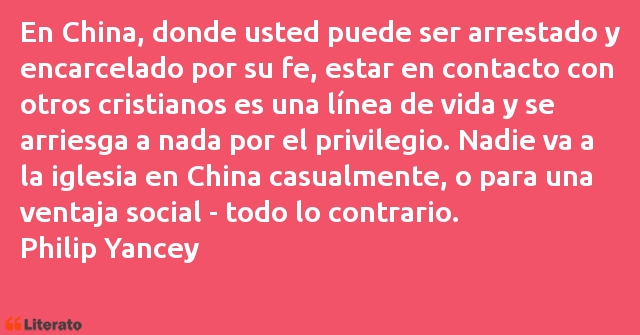 Frases de Philip Yancey