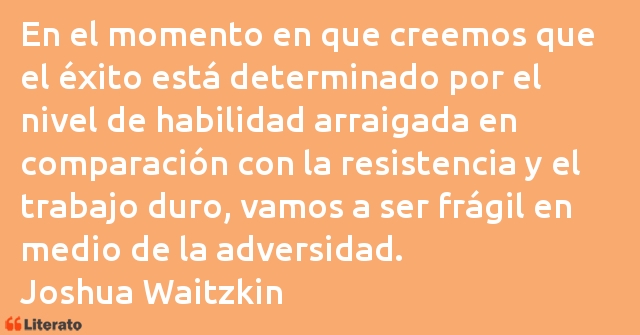 Frases de Joshua Waitzkin