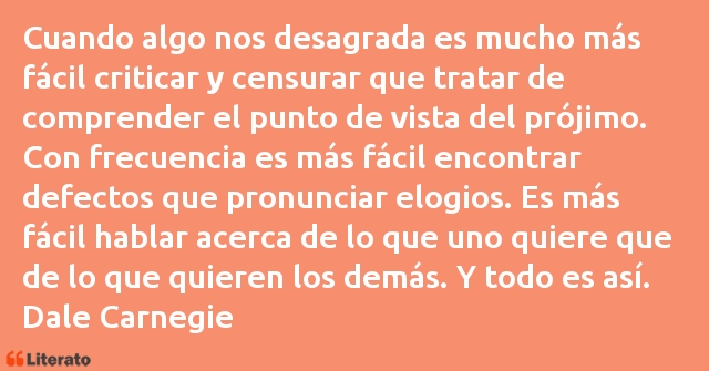 Frases de Dale Carnegie